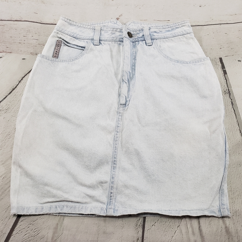Vintage Denim Skirt Size 8 By LIMITED JEANSPencil